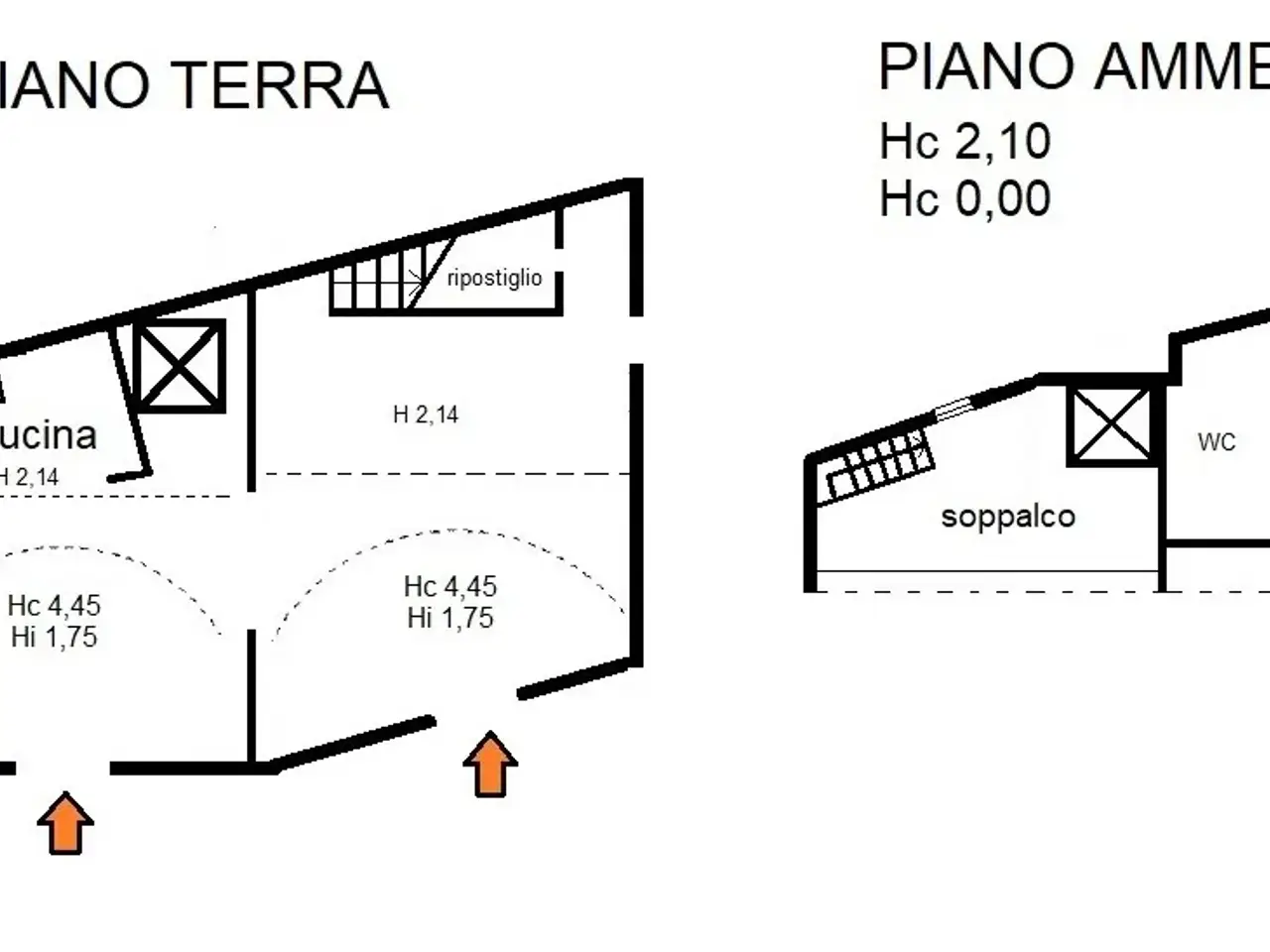 Palazzina commerciale in vendita, Via Fiorentini, Matera - Planimetria 1