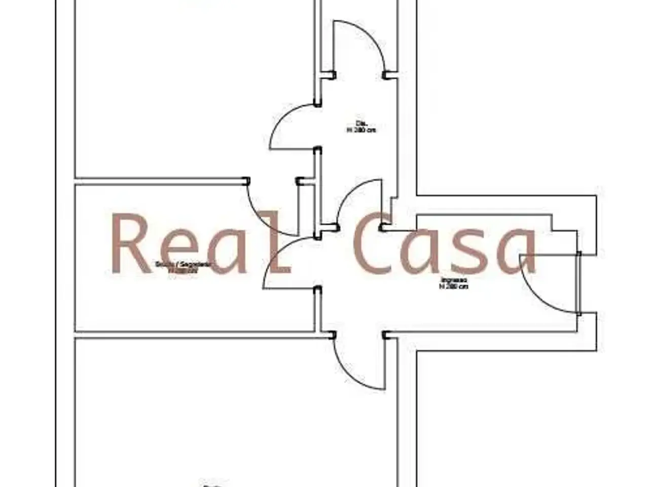 Ufficio in Via Rainusso , Modena, {3} - Planimetria 1
