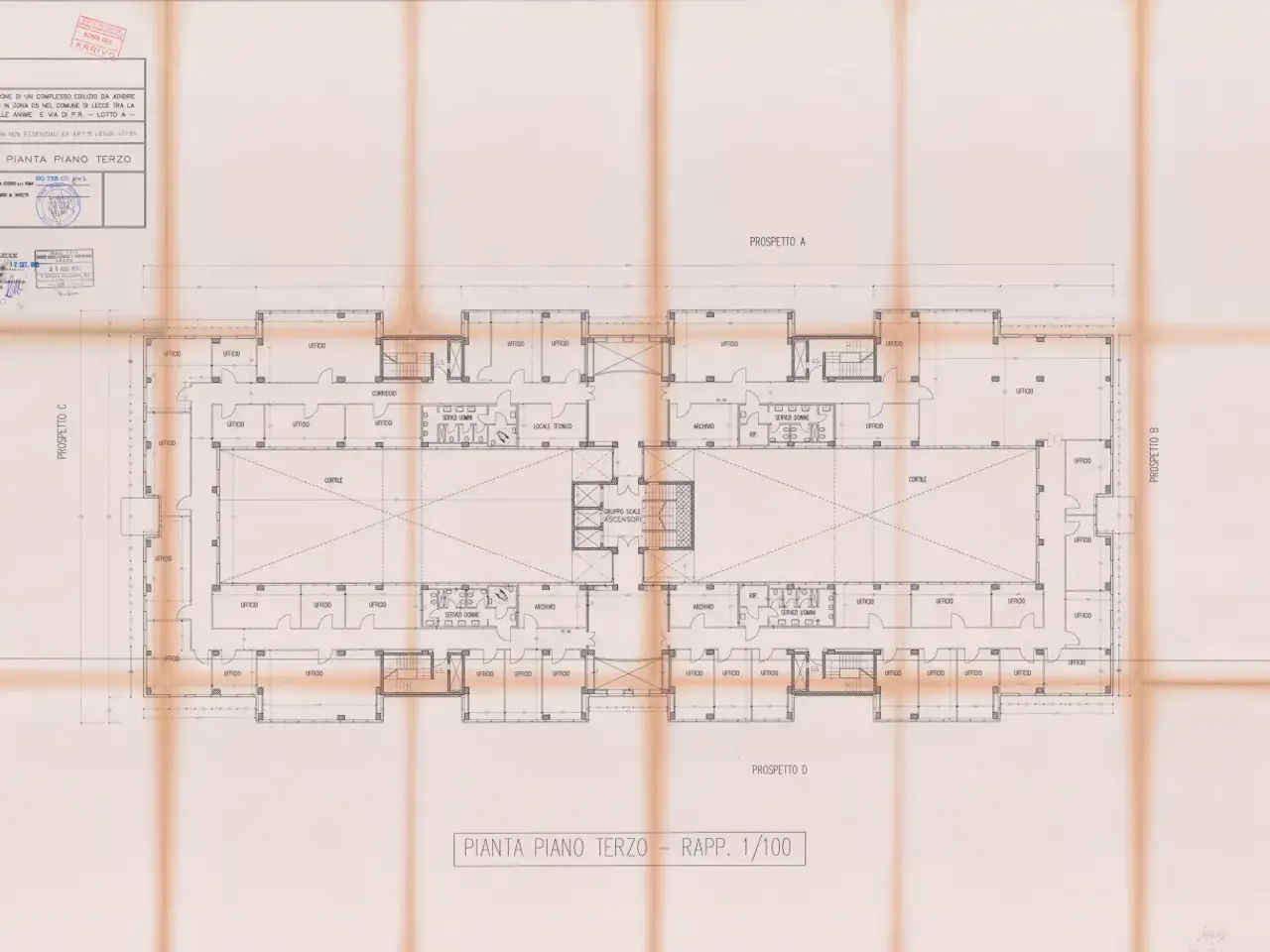 Palazzina commerciale in Via Guido Dorso 6, Lecce, {3} - Planimetria 1