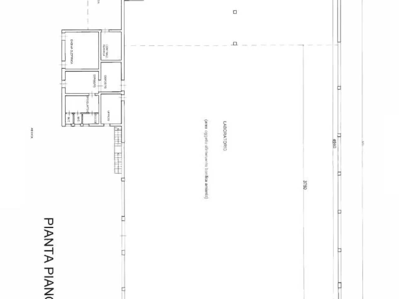 Capannone in Via Fermi 82, Pistoia, {3} - Planimetria 1