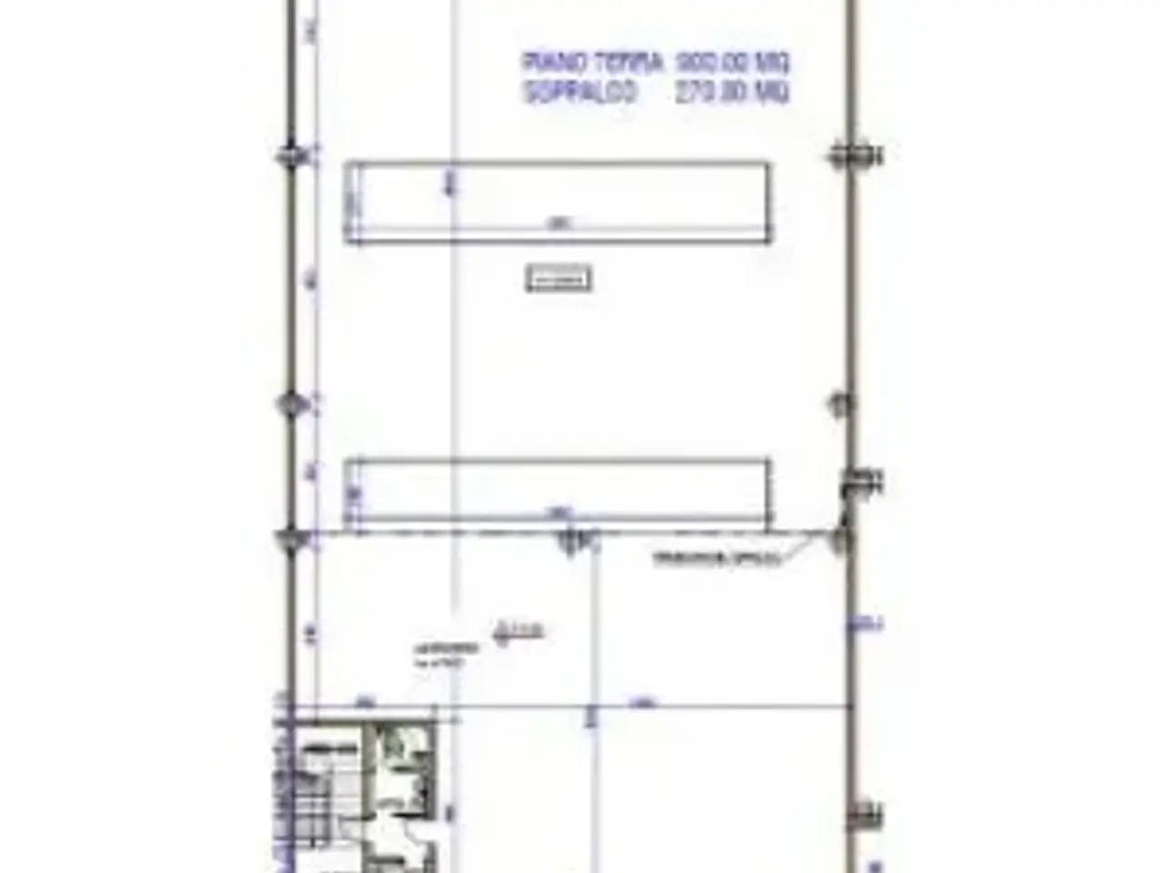 Capannone in Via Monza, Concorezzo, {3} - Planimetria 1