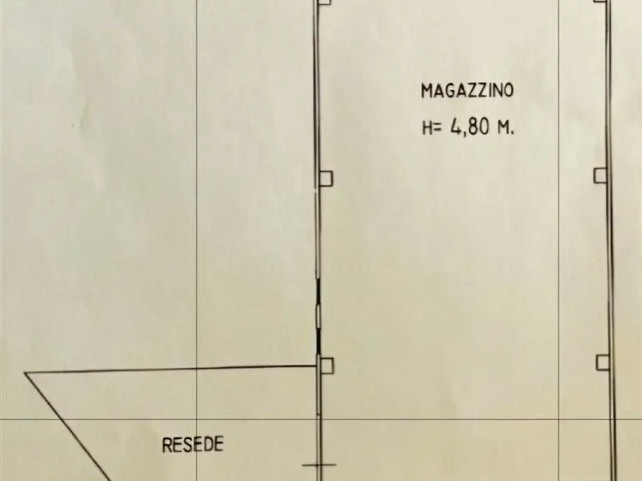 Capannone in , Poggio A Caiano, {3} - Planimetria 1