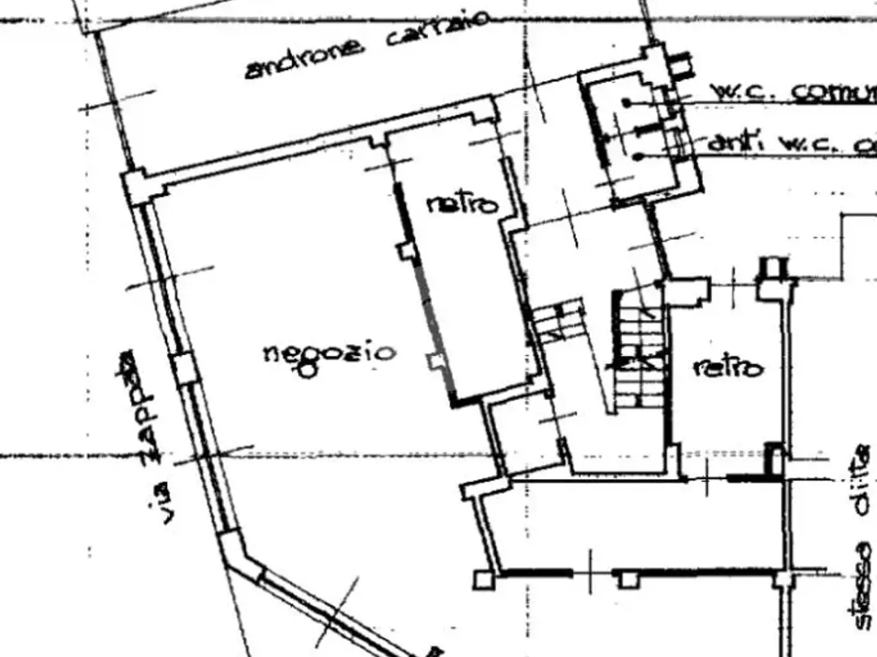 Negozio in Via Zappata 2, Carignano, {3} - Planimetria 1