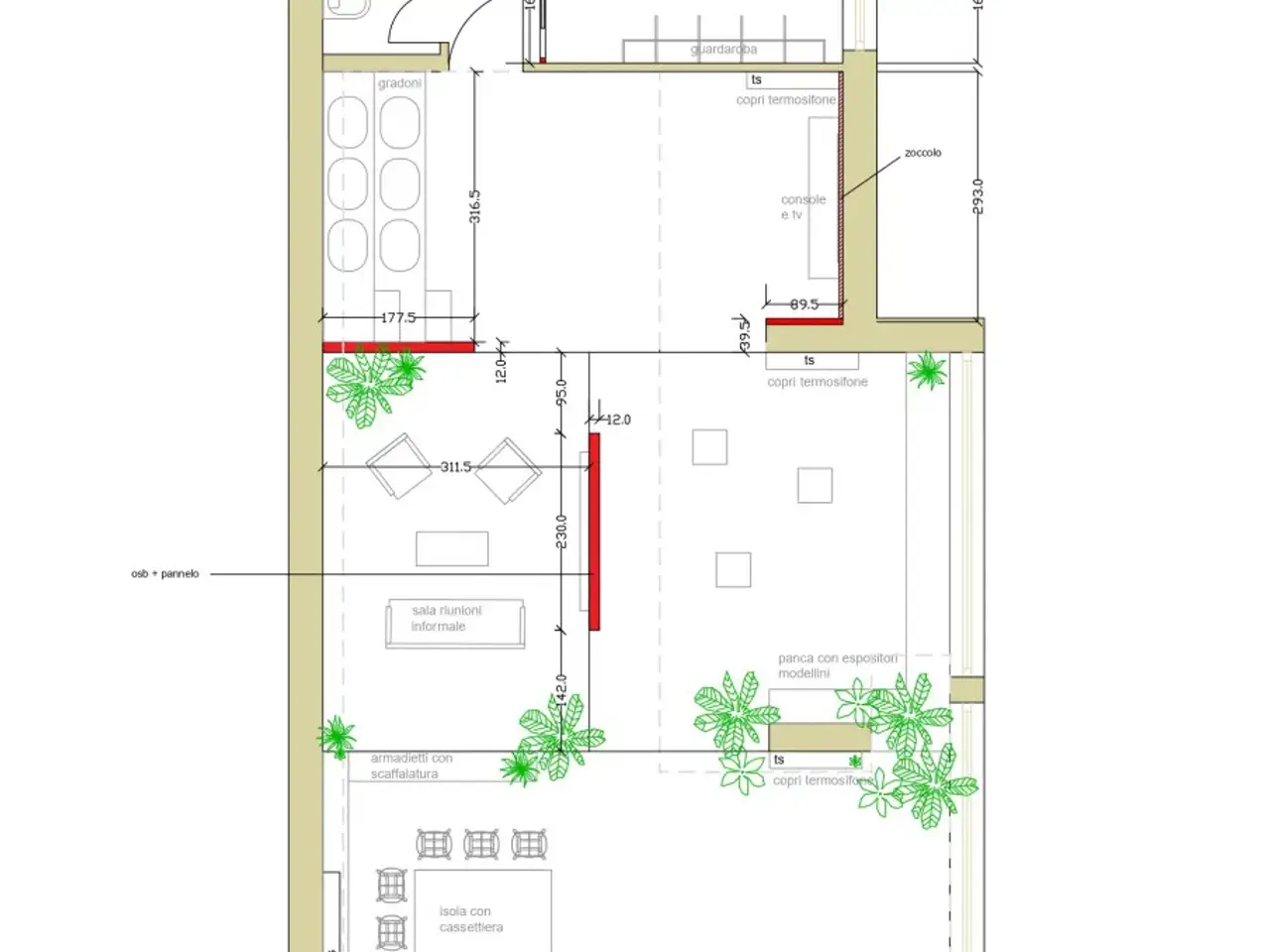 Negozio in Via Cavour, Vigonza, {3} - Planimetria 1