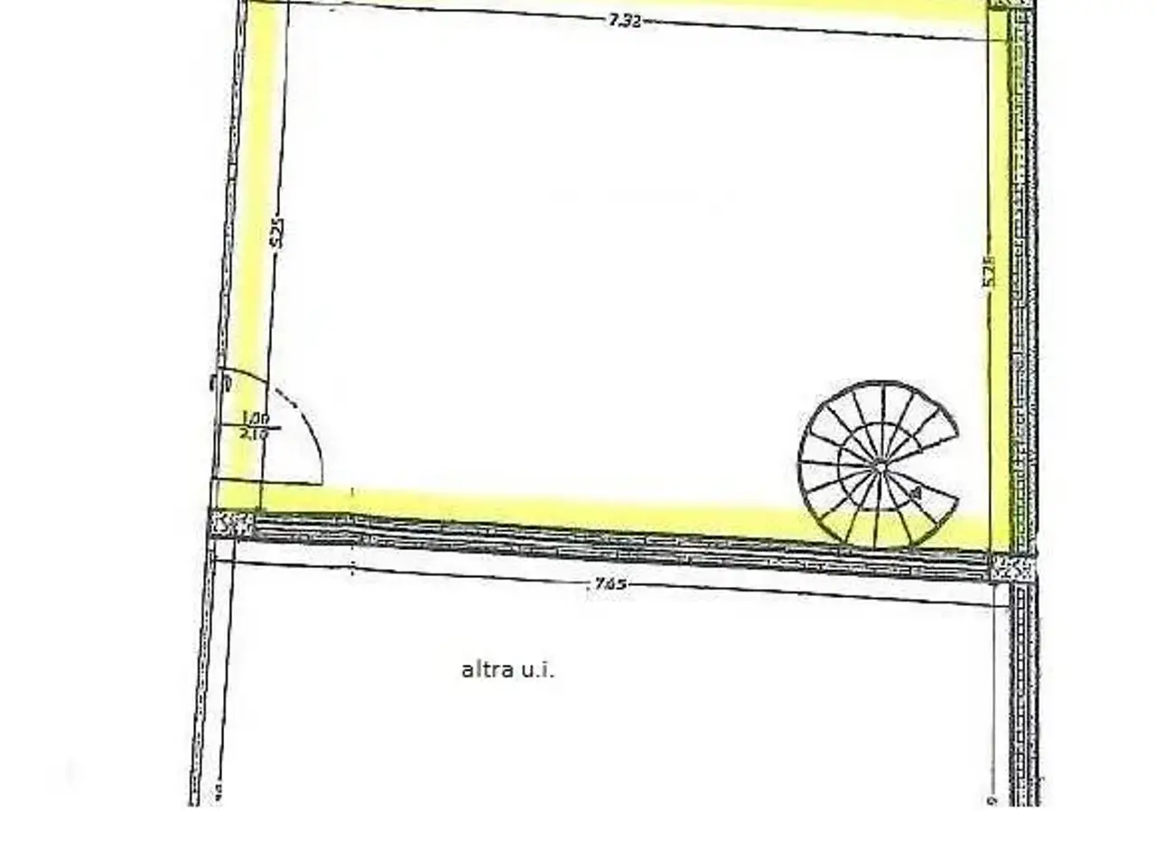 Negozio in Via Nazionale, Colico, {3} - Planimetria 1