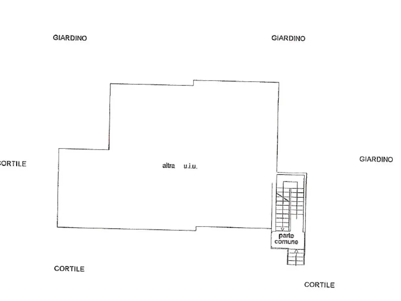 Quadrilocale in vendita, Via Pirandello 22, Rozzano - Planimetria 1