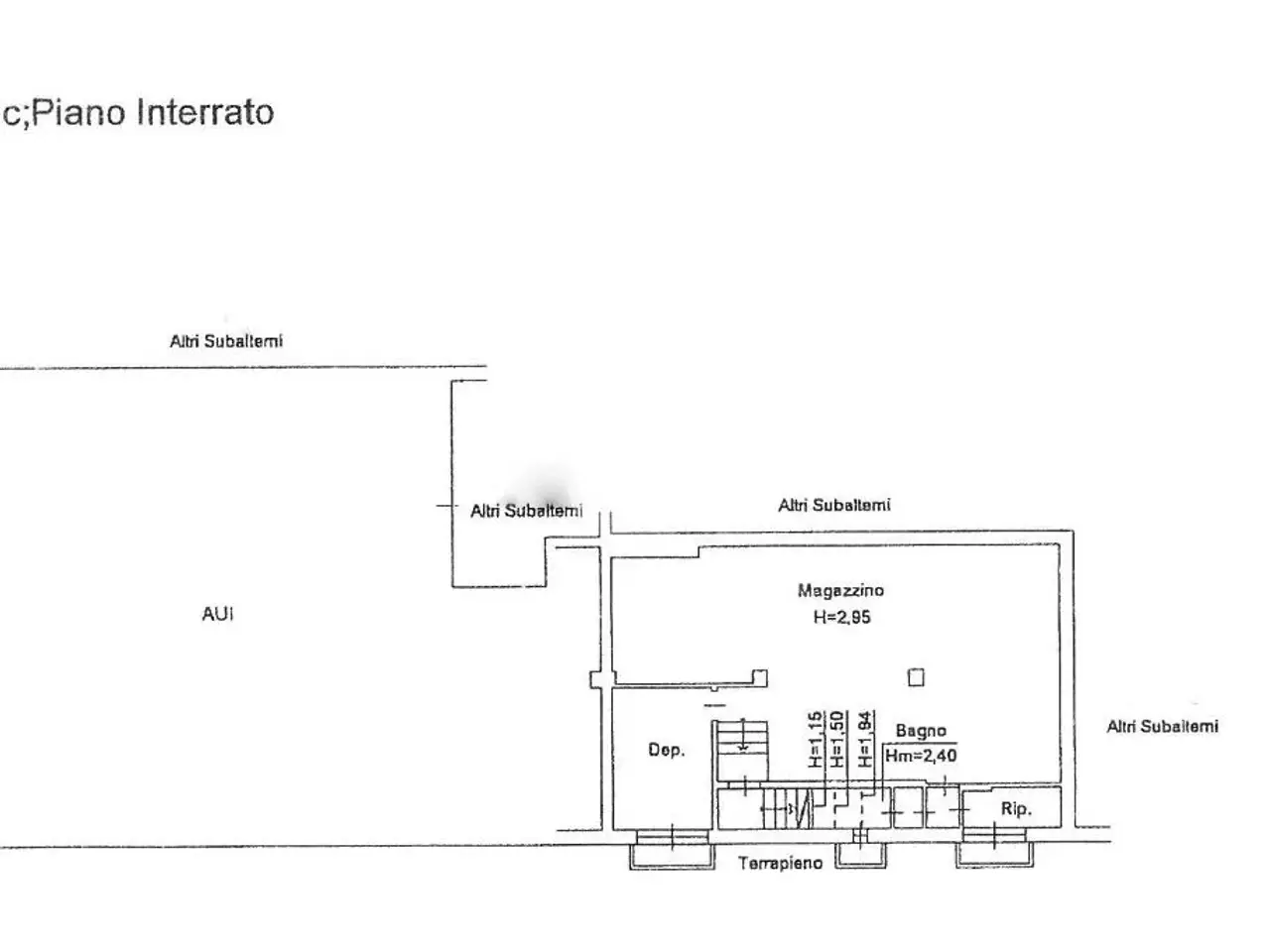 Capannone in Via a. Lamarmora 144, Brescia, {3} - Planimetria 1