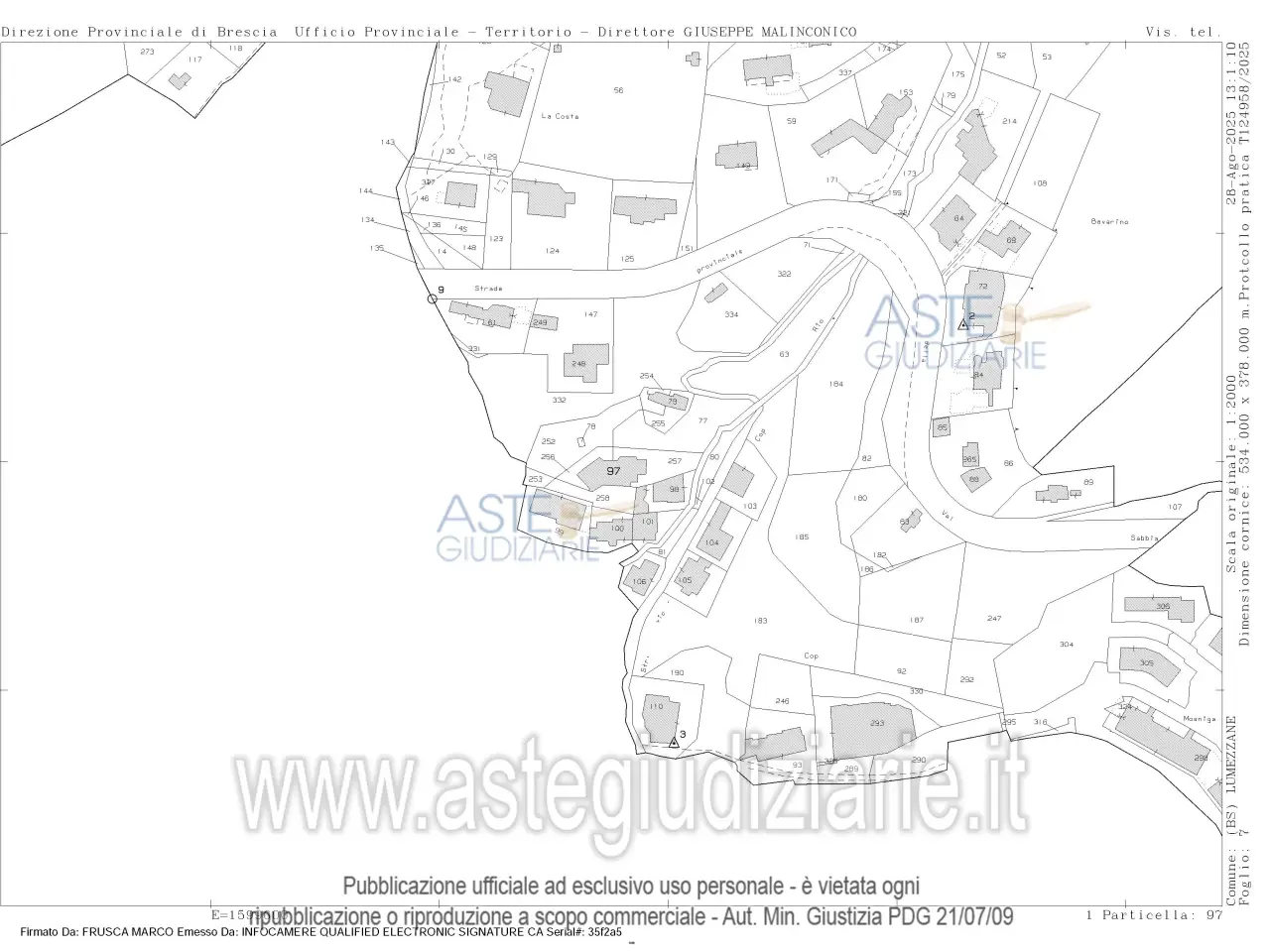 Laboratorio in Via Monte Ladino 82 82, Lumezzane, {3} - Planimetria 1