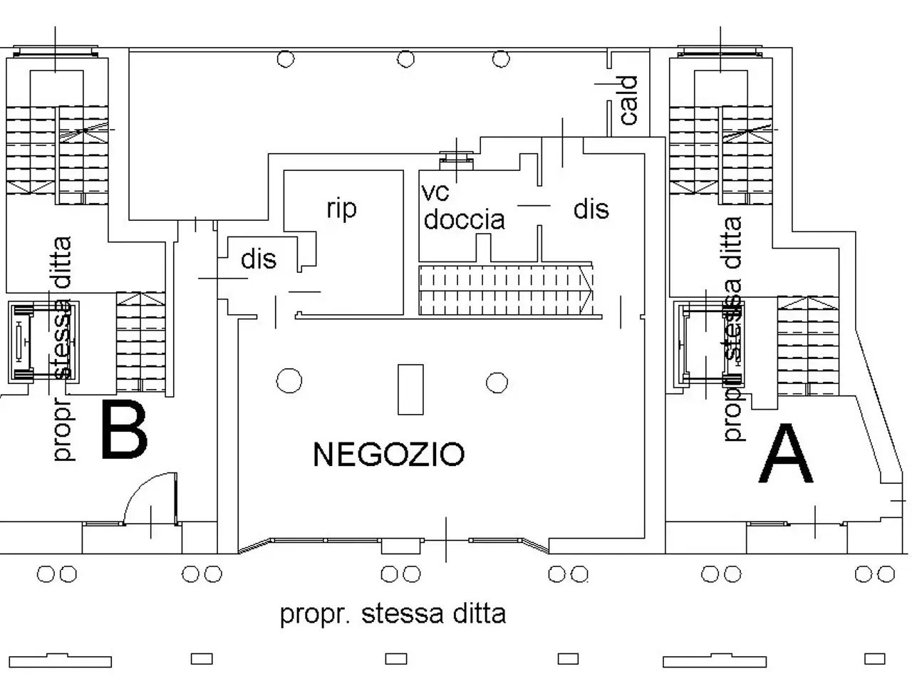 Negozio in Via Val della Torre 49/11, Torino, {3} - Planimetria 1