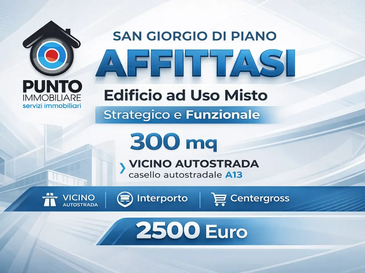 Palazzina commerciale in Via dé Giudei 4, San Giorgio Di Piano, {3} - Foto 1
