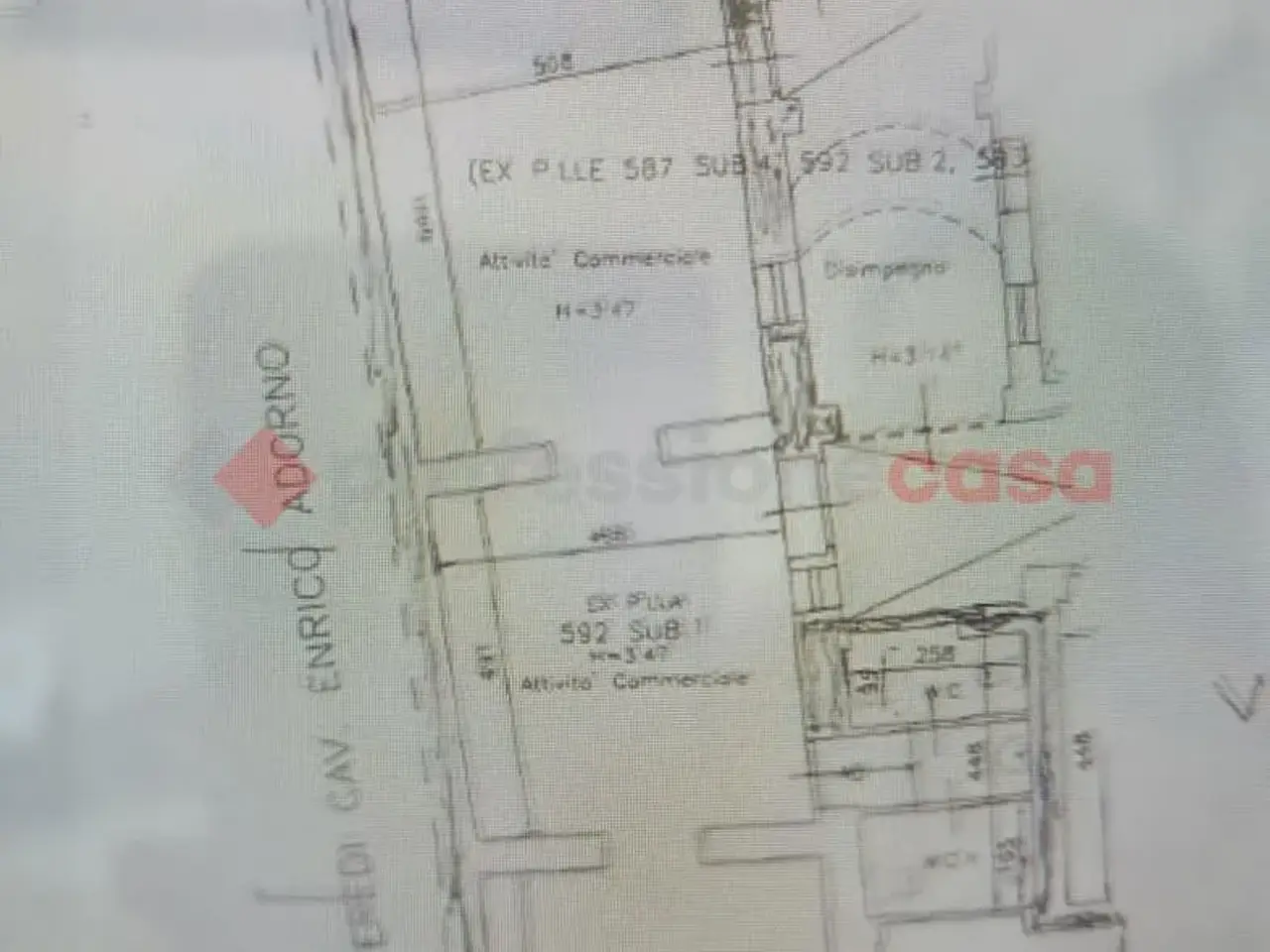 Esercizio commerciale in Via Nizza 22, Siracusa, {3} - Planimetria 1