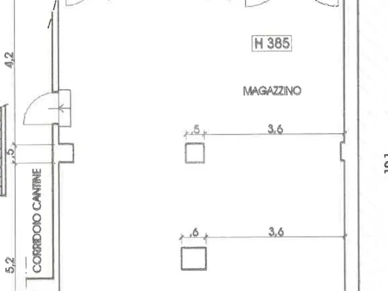 Magazzino in Viale Antonio Gramsci 16, Collegno, {3} - Planimetria 1