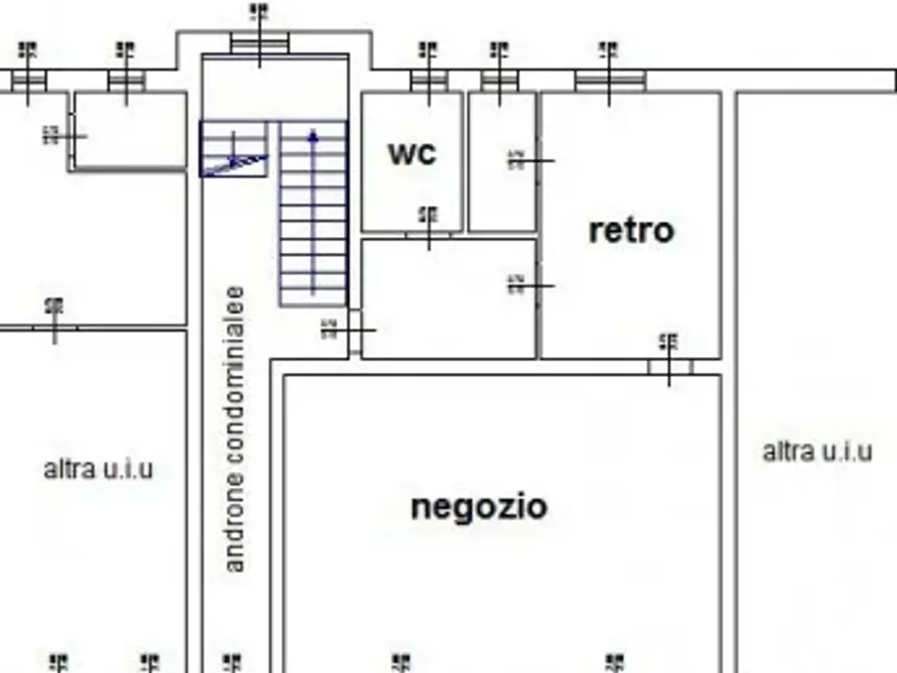 Locale commerciale in Corso 25 Aprile 45, Rivoli, {3} - Planimetria 1