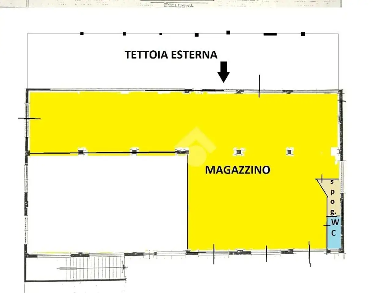Magazzino in Strada Acqui 2, Alessandria, {3} - Planimetria 1