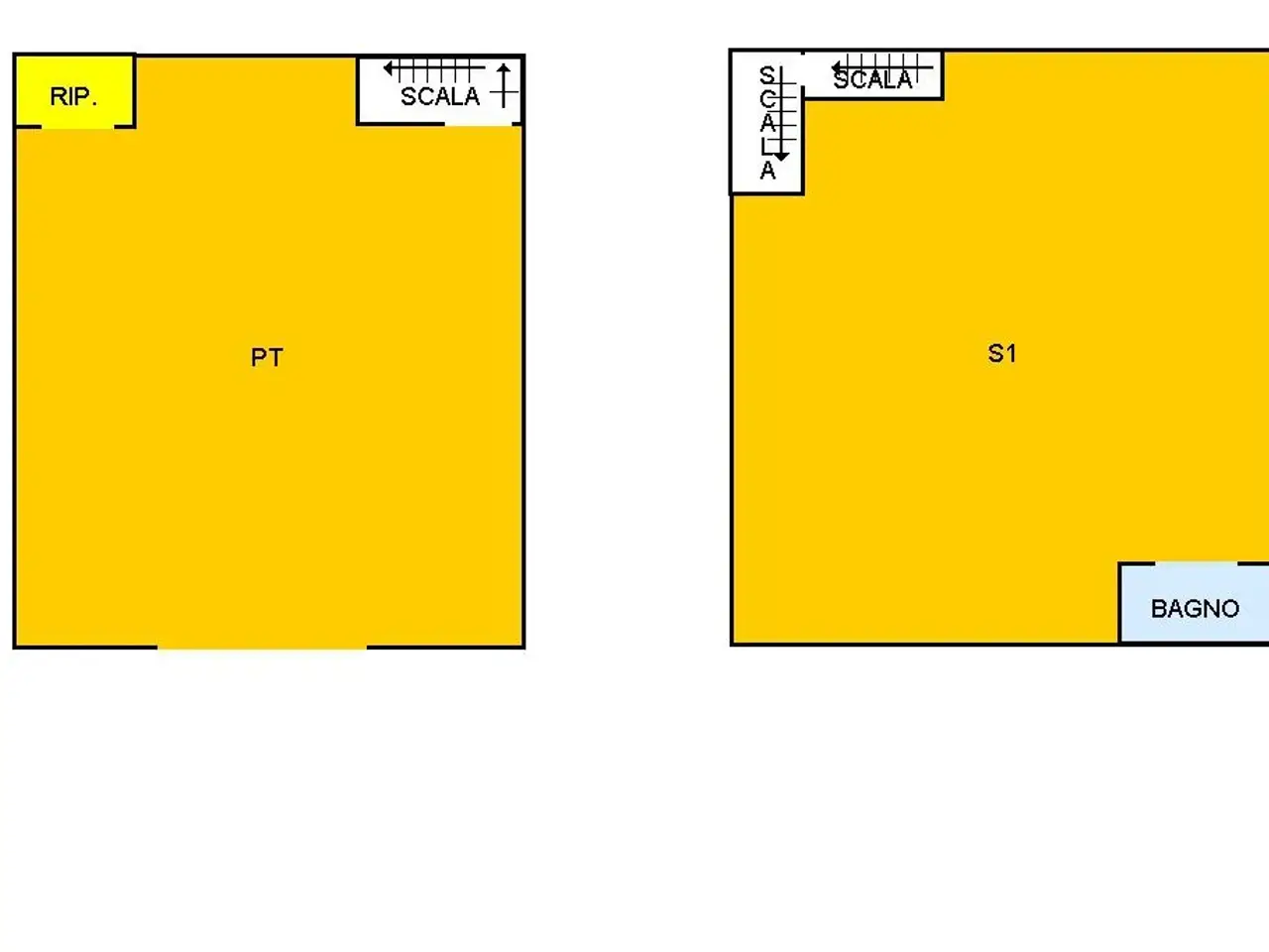 Negozio in Via Ferrara 111, Napoli, {3} - Planimetria 1