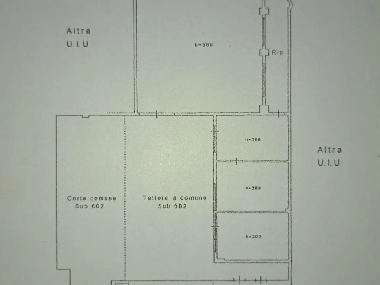 Capannone in Via Cinta Esterna, Livorno, {3} - Planimetria 1
