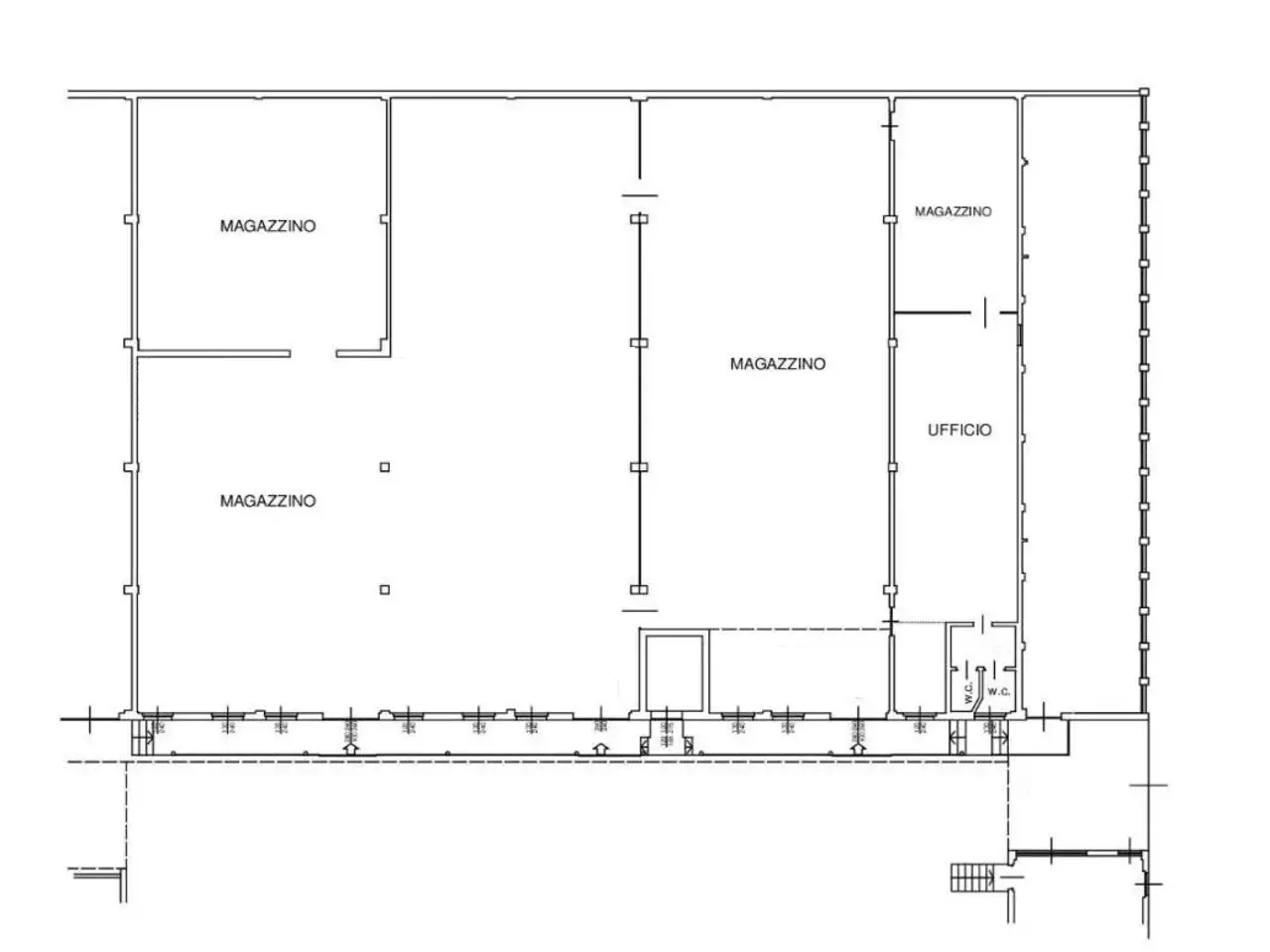 Capannone in Via Keplero, Settimo Milanese, {3} - Planimetria 1