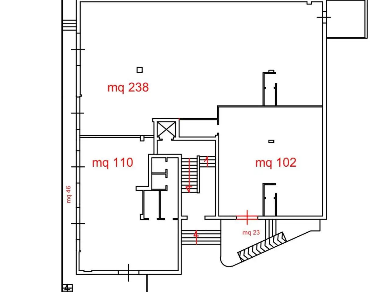 Negozio in Viale Guglielmo Marconi, Casavatore, {3} - Planimetria 1