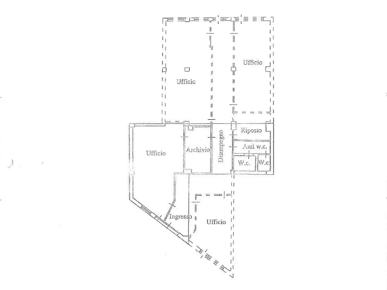 Ufficio in Via Salemi, Mazara Del Vallo, {3} - Planimetria 1