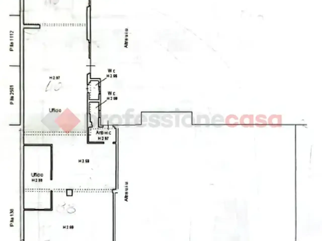 Ufficio in Via Bardazzi, Firenze, {3} - Planimetria 1
