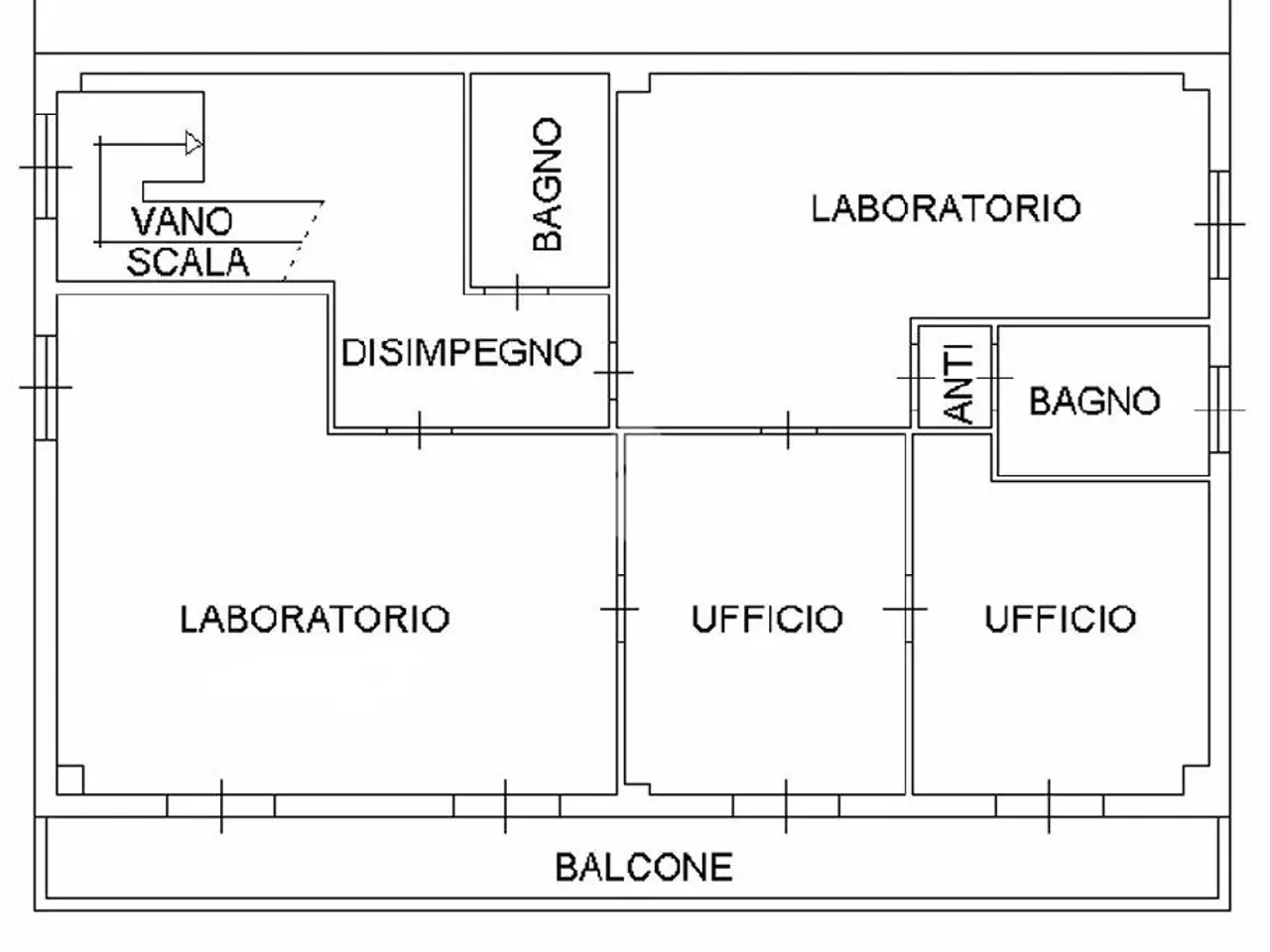 Laboratorio in Strada Statale 593, Alice Castello, {3} - Planimetria 1