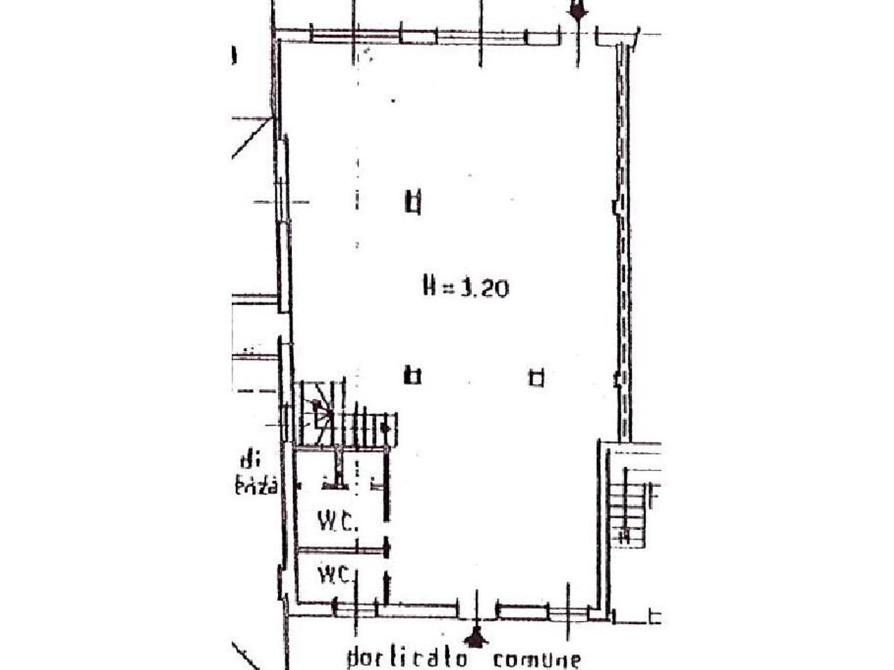 Negozio in Piazza Castello 6, Sulbiate, {3} - Planimetria 1