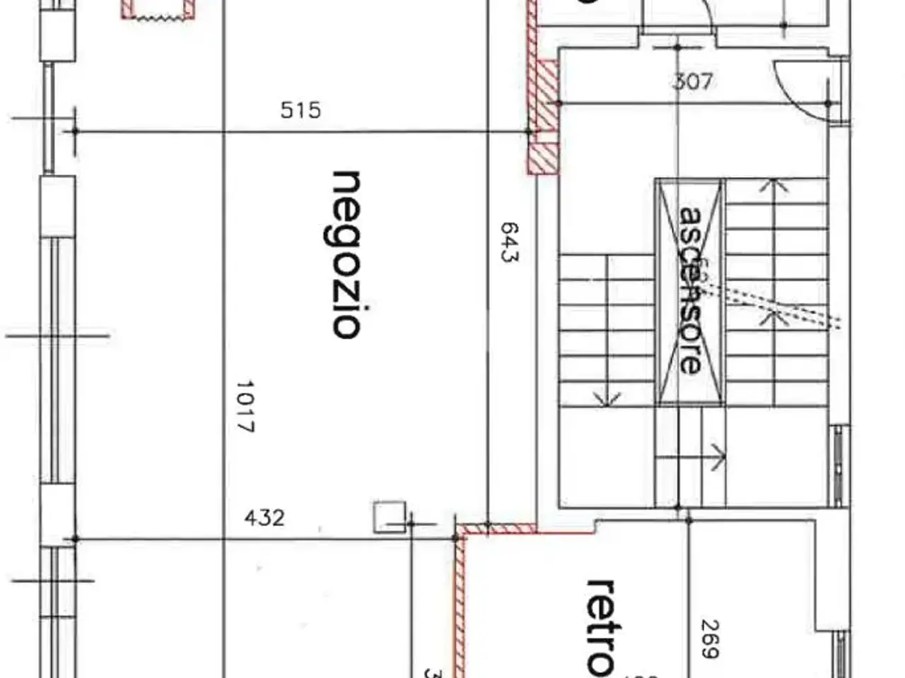 Negozio in Via Pollenzo 18, Bra, {3} - Planimetria 1