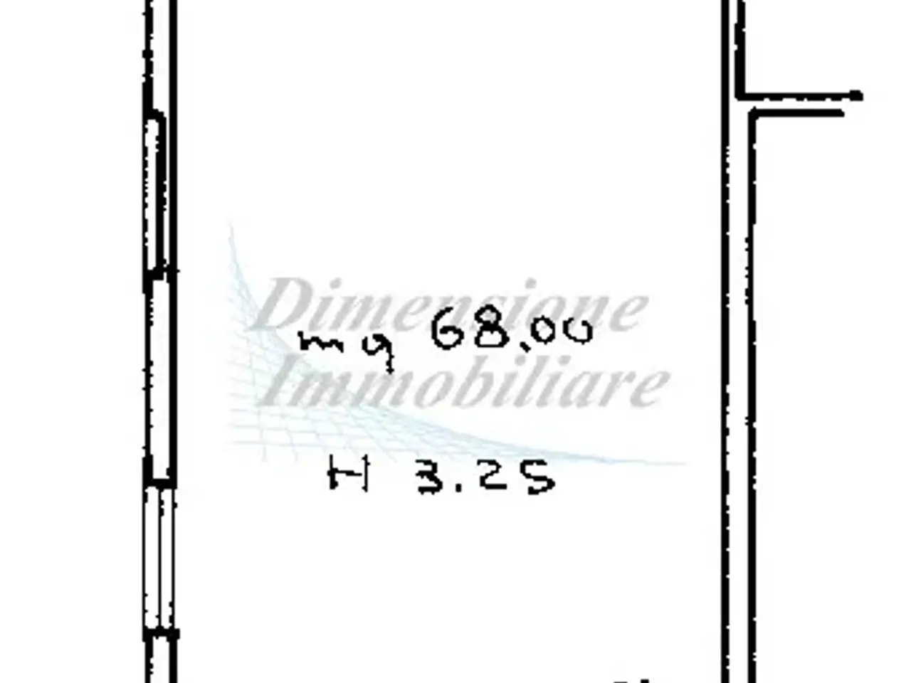Negozio in Via della Cava 74, Rosignano Marittimo, {3} - Planimetria 1