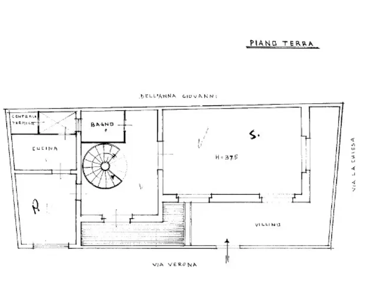 Casa indipendente in vendita, Via Verona 1, Lequile - Planimetria 1