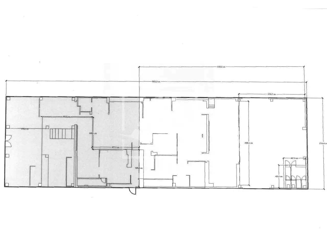Negozio in Via Antonio Gramsci 5, Reggio Emilia, {3} - Planimetria 1