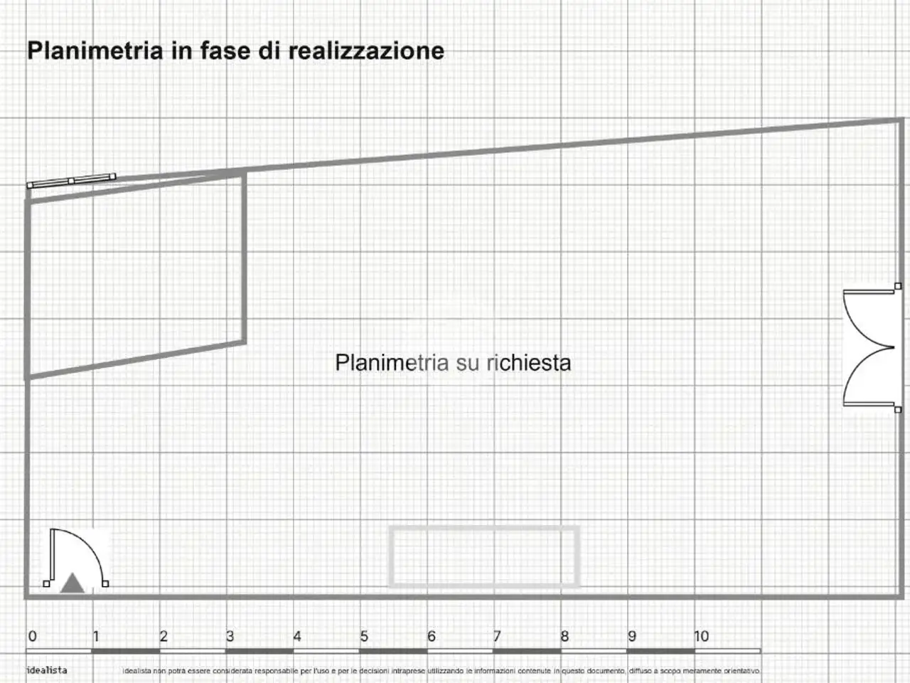 Ufficio in Via Vittorio Emanuele II 31, Brescia, {3} - Planimetria 1