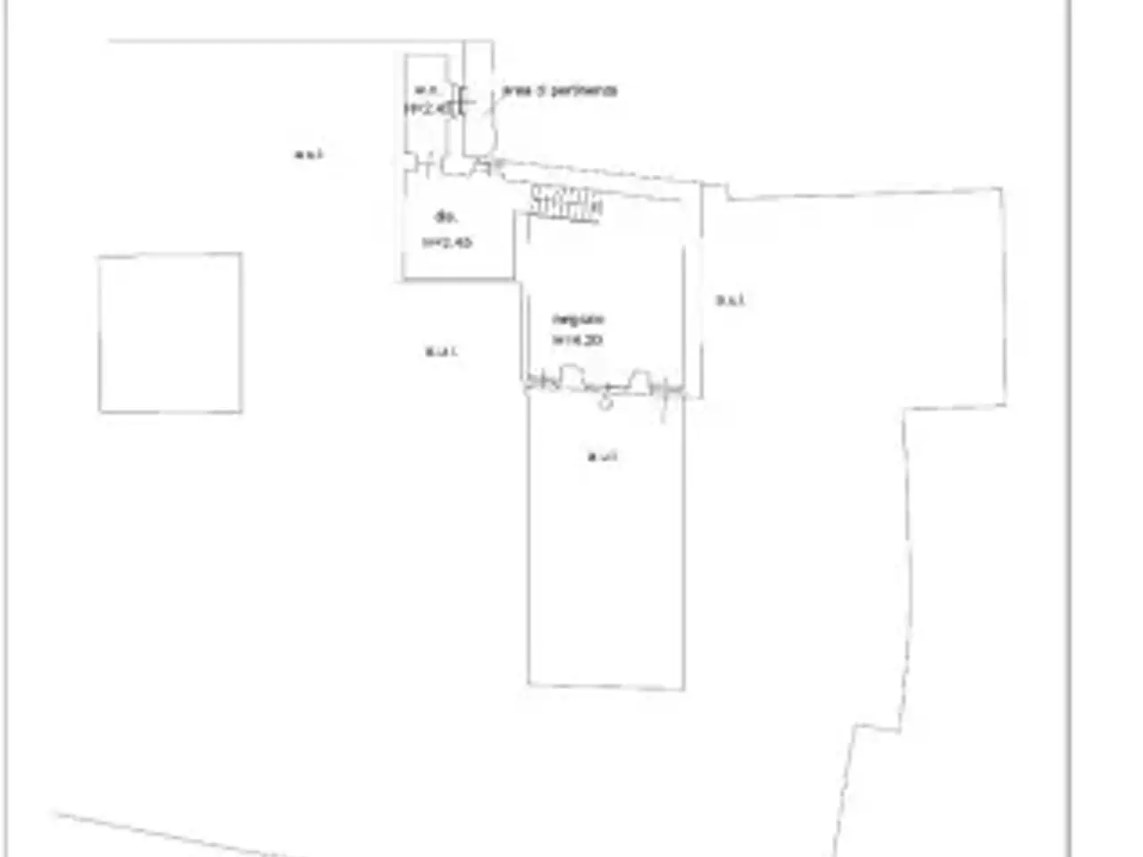 Negozio in Piazza Santa Marta, Bellano, {3} - Planimetria 1