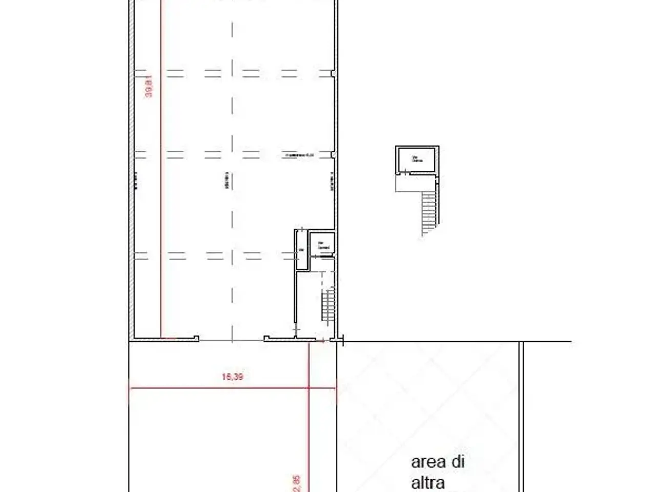 Capannone in Via Wenner, Salerno, {3} - Planimetria 1