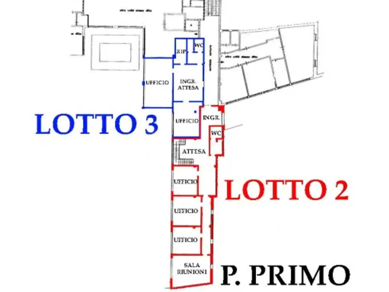 Ufficio in Corso Vittorio Emanuele II 29, Mantova, {3} - Planimetria 1