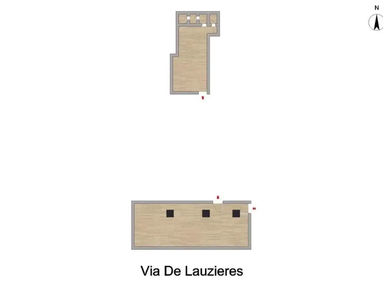 Negozio in Via Flotard De Lauzieres 9, San Giorgio A Cremano, {3} - Planimetria 1