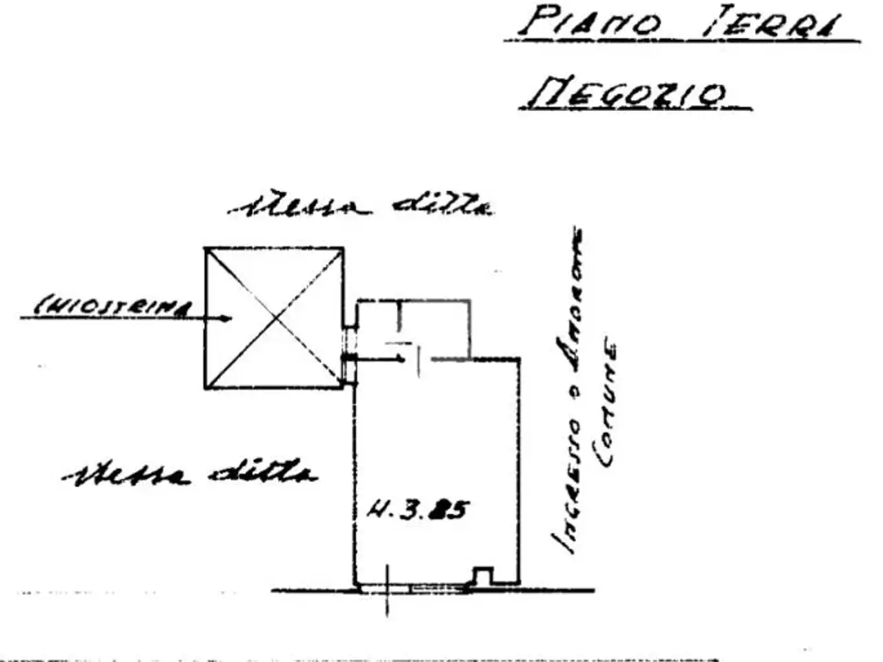 Negozio in Viale Gabriele d'Annunzio 25, Francavilla Al Mare, {3} - Planimetria 1