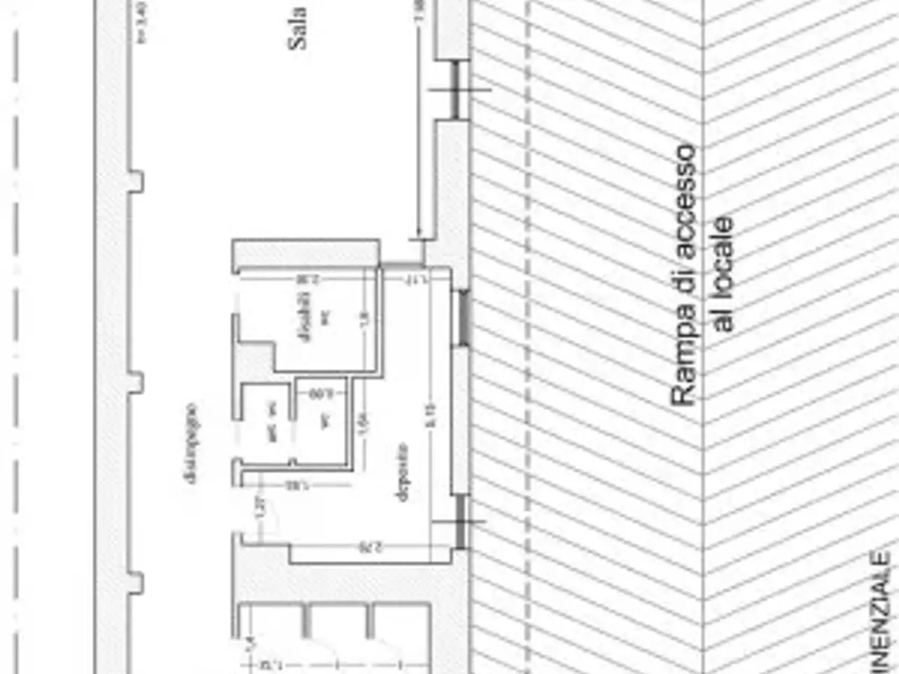 Ristorante in Via Campi Flegrei 11, Pozzuoli, {3} - Planimetria 1