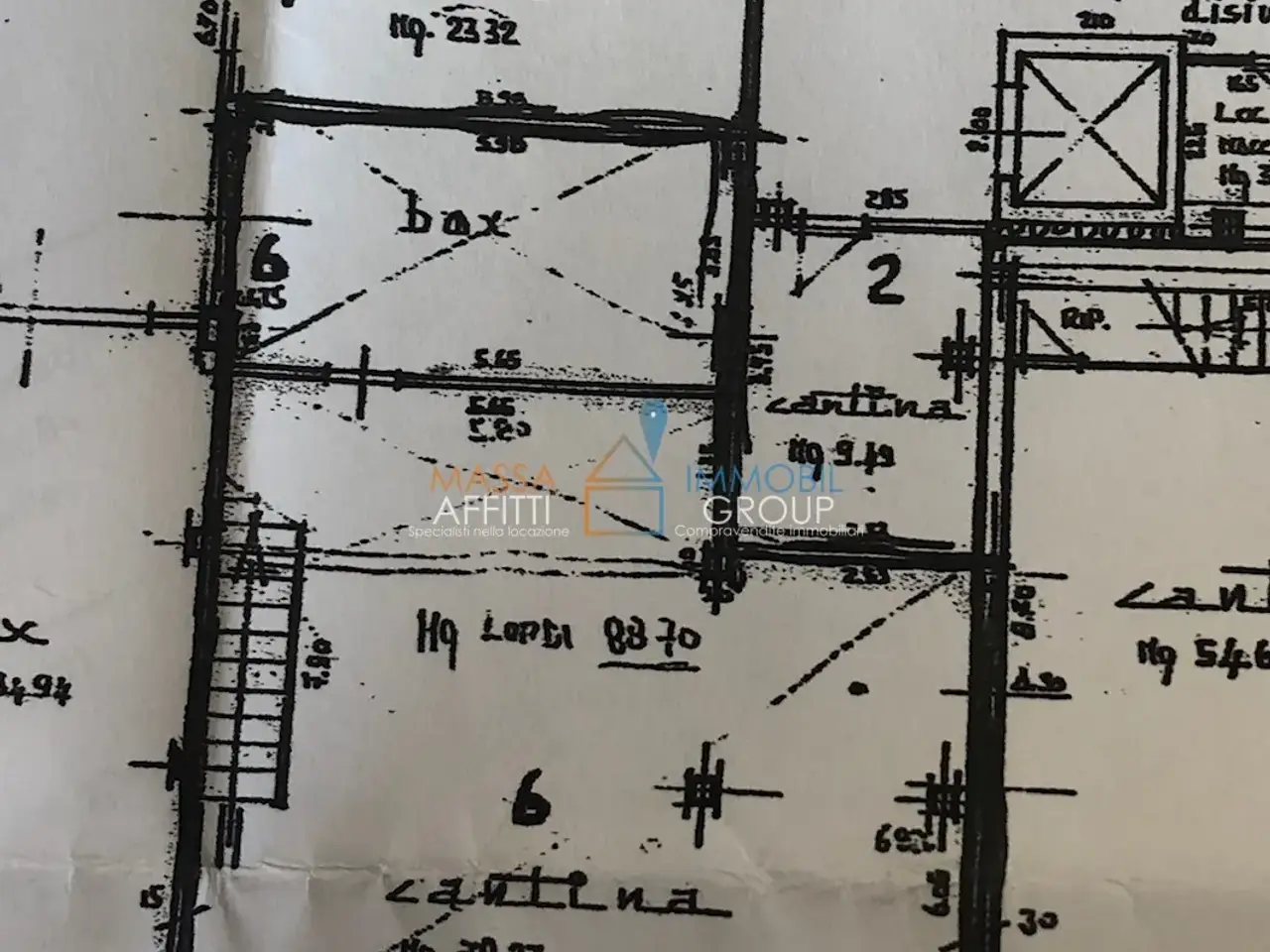 Negozio in Viale Roma 21, Massa, {3} - Planimetria 1