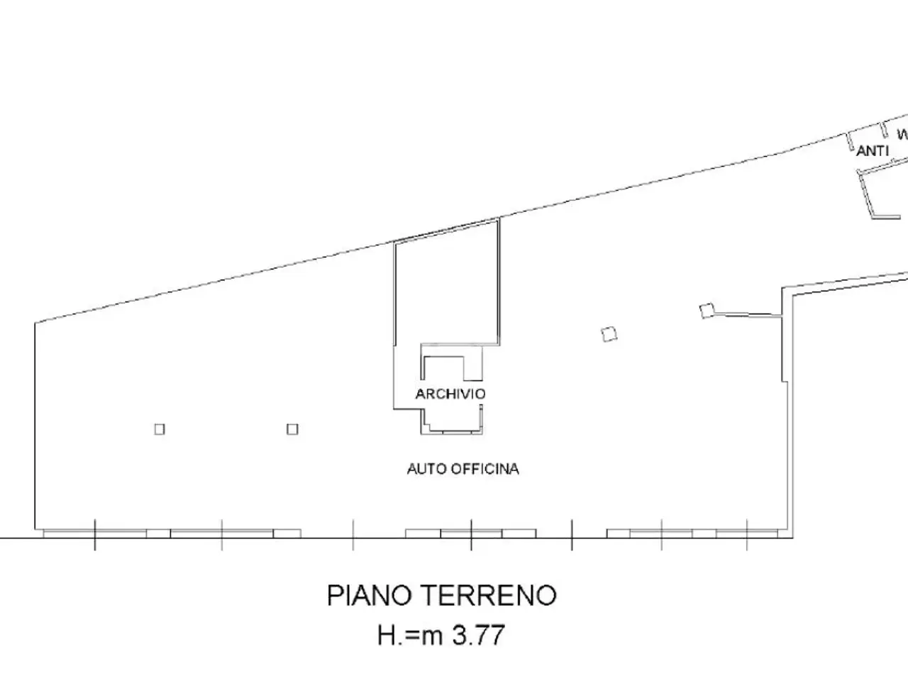 Laboratorio in Via Martinelli 2, Bologna, {3} - Planimetria 1