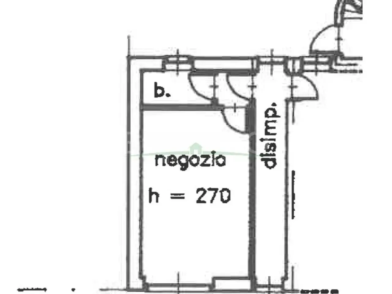 Negozio in Via Quattro Novembre Snc, Magliano Alfieri, {3} - Planimetria 1