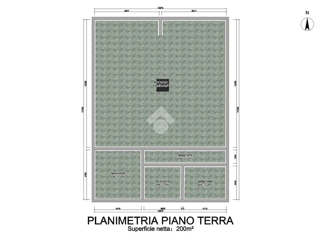 Capannone in Via Brose 12, San Giorgio Delle Pertiche, {3} - Planimetria 1