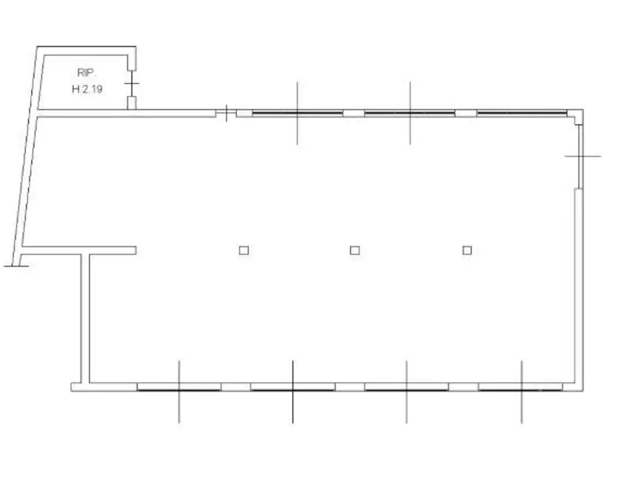 Negozio in Via Vestina 179, Montesilvano, {3} - Planimetria 1