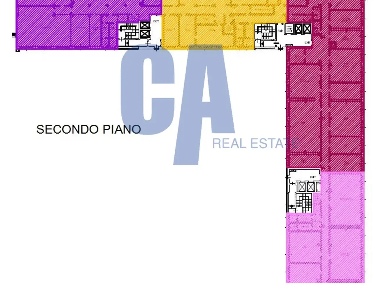 Ufficio in Via Roma, Segrate, {3} - Planimetria 1