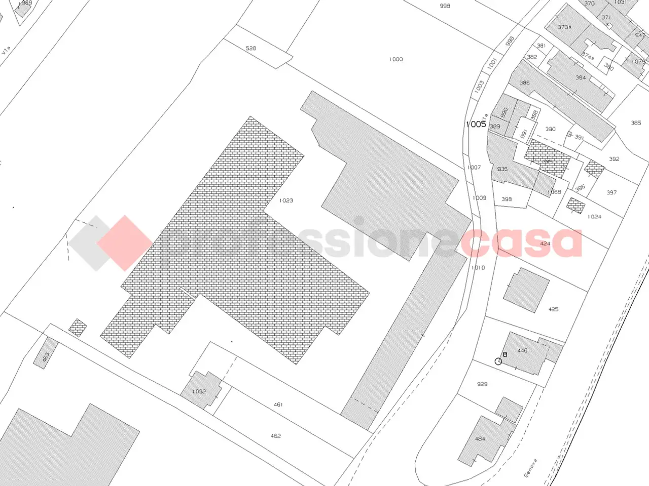 Capannone in Via Orti 51, Isola Del Cantone, {3} - Planimetria 1