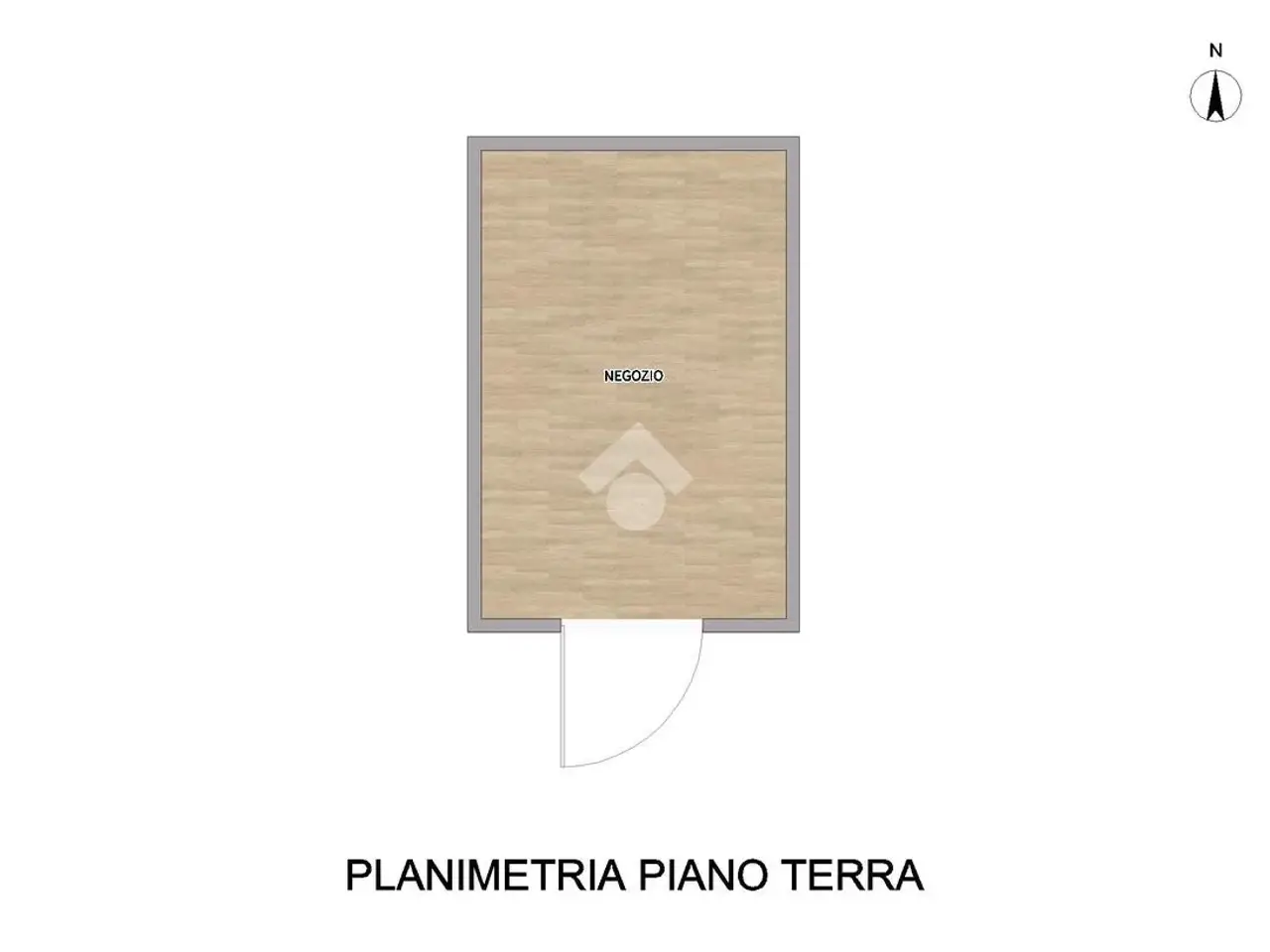 Negozio in Corso Giuseppe Garibaldi 80, Fiorenzuola D'Arda, {3} - Planimetria 1