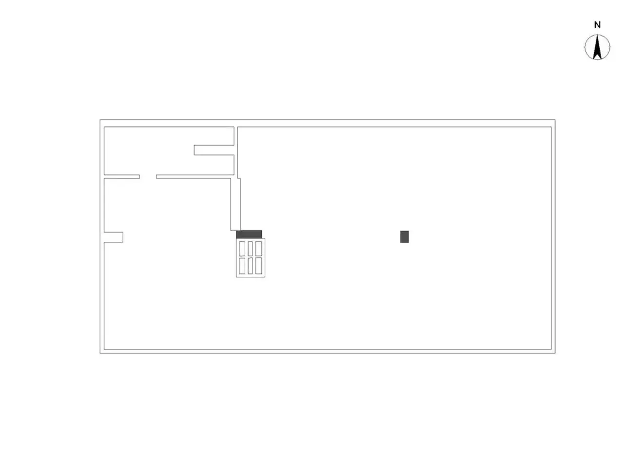 Negozio in Via Milano, Albino, {3} - Planimetria 1