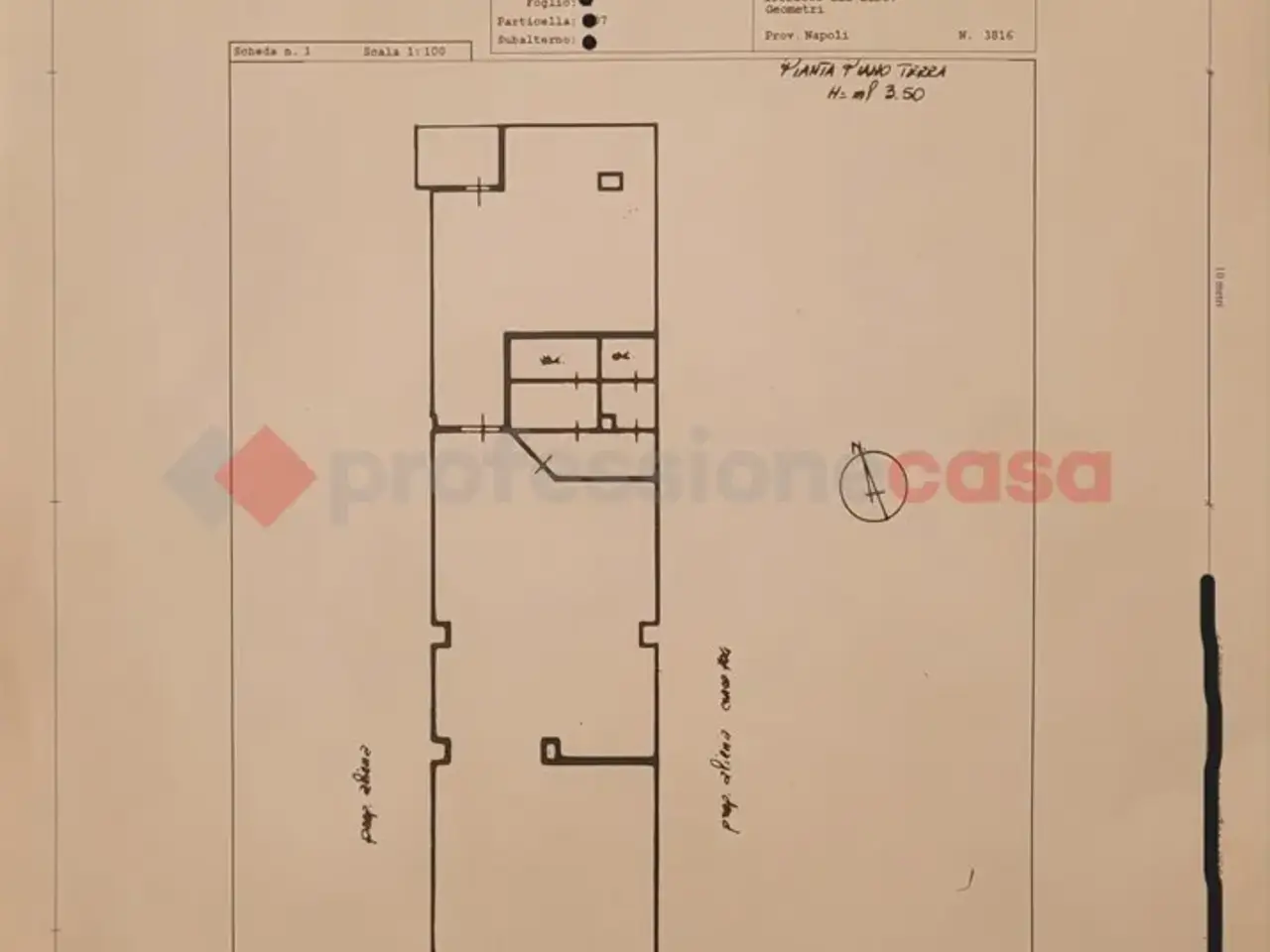 Negozio in Corso San Giovanni a Teduccio 702, Napoli, {3} - Planimetria 1