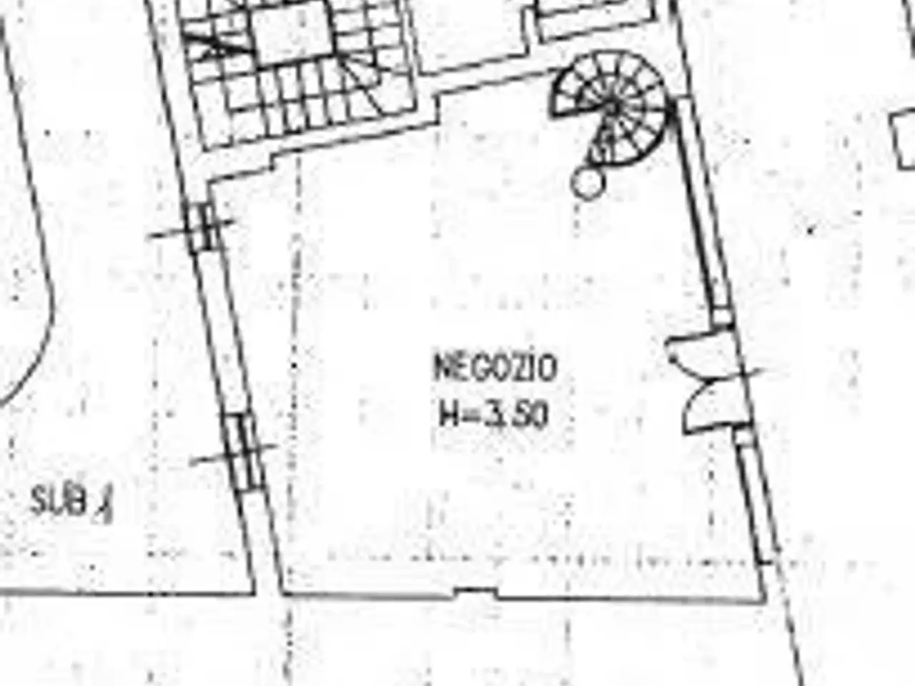 Negozio in Via Bruno Buozzi, Paderno Dugnano, {3} - Planimetria 1