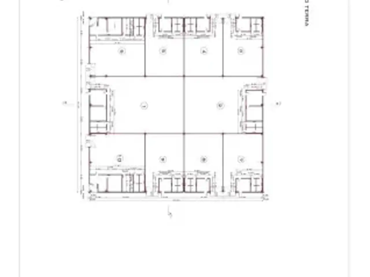 Capannone in , Zoppola, {3} - Planimetria 1