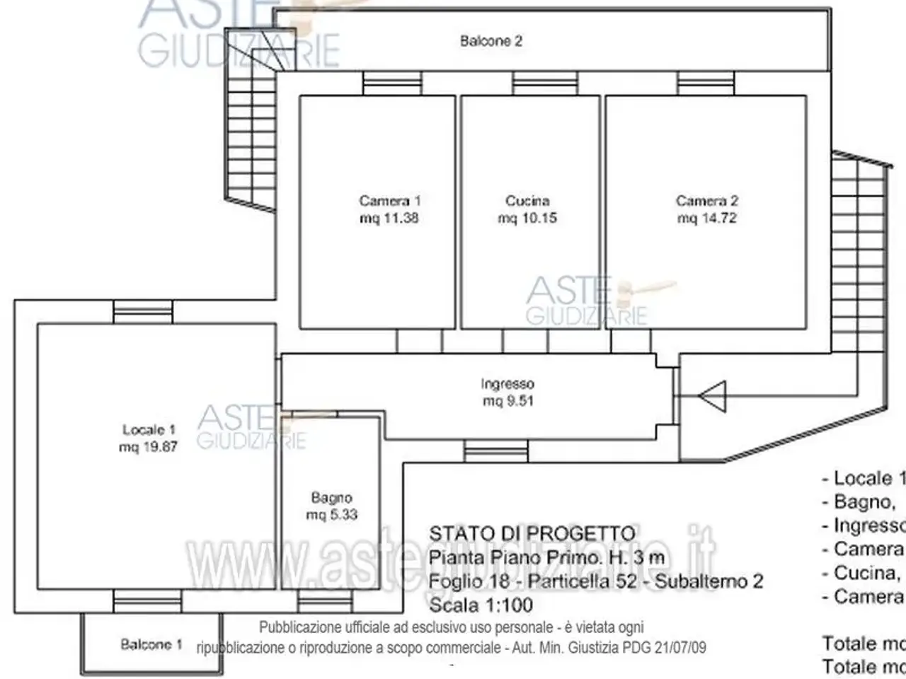 Magazzino in Via del Sassone, 103, 00047 Marino Rm, Italia 103, Marino, {3} - Planimetria 1